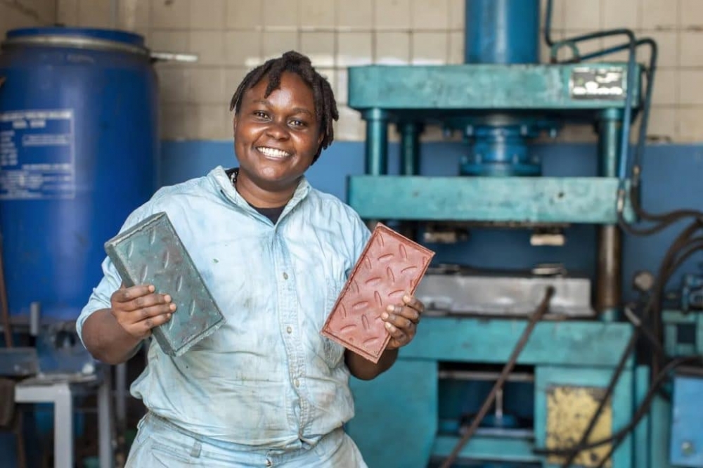 Recycled plastic bricks stronger than concrete